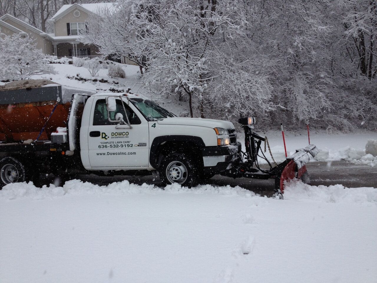 Dowco Subdivision Snow Removal Chesterfield, MO